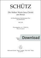 Die sieben Worte Jesu Christi am Kreuz SWV 478 Download