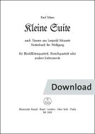Erste Suite nach Tänzen aus Leopold Mozarts Notenbuch für Wolfgang Download