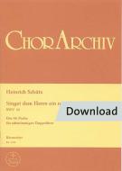 Singet dem Herrn ein neues Lied SWV 35 Download