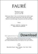 Tantum ergo op. 65/2 N 124 Download