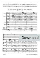 Zion spricht: Der Herr hat mich verlassen Nr. 7 Download