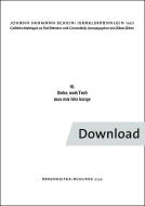 Siehe, nach Trost war mir sehr bange Nr. 18 Download