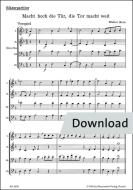 Macht hoch die Tür Download