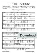 Italienische Madrigale Nr. 1 und 2 (SWV 1 und 2) Download