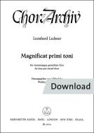 Magnificat primi toni Download