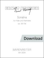 Sonatina für 2 Instrumente op.92/2b Download