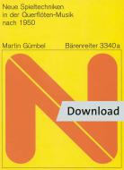 Neue Spieltechniken in der Querflötenmusik nach 1950 