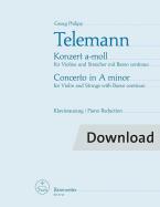 Konzert a-Moll für Violine, Streicher und Basso continuo Download
