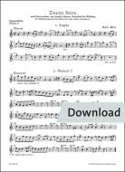 Zweite Suite nach Tänzen aus Leopold Mozarts Notenbuch für Wolfgang 