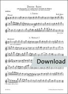 Zweite Suite nach Tänzen aus Leopold Mozarts Notenbuch für Wolfgang 