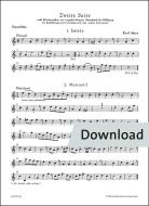 Zweite Suite nach Tänzen aus Leopold Mozarts Notenbuch für Wolfgang 