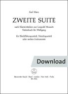 Zweite Suite nach Tänzen aus Leopold Mozarts Notenbuch für Wolfgang 
