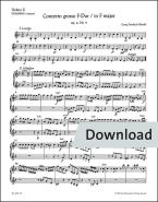 Concerto grosso F-Dur op. 6/9 HWV 327 Download