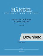 Anthem for The Funeral of Queen Caroline Download