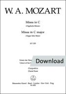 Missa C-Dur KV 259 Download