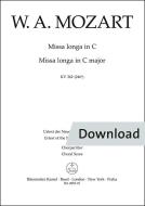 Missa longa C-Dur KV 262 (246a) Download