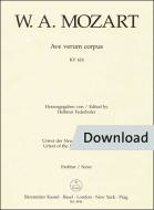 Ave verum KV 618 Download