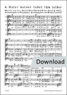 Unser keiner lebet ihm selber SWV 374 Download