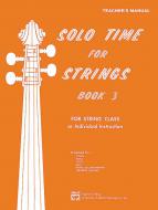 Solo Time for Strings Book 3 