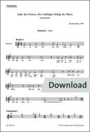 Lobe den Herren, den mächtigen König der Ehren Download