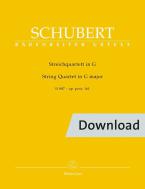 Streichquartett G-Dur op. post. 161 D 887 Download