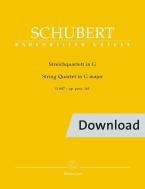 Streichquartett G-Dur op. post. 161 D 887 Download