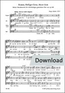 Komm, Heiliger Geist op. 6/2,III Download