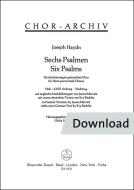6 Psalmen Hob XXIII:Anhang Download