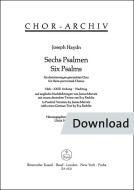 6 Psalmen Hob XXIII:Anhang Download