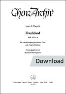 Danklied Hob XXVc: 8 Download