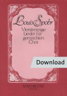 Vierstimmige Lieder für gemischten Chor Download