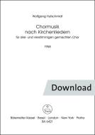 Chormusik nach Kirchenliedern 