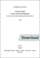 Chormusik nach Kirchenliedern 