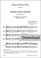 Freut euch alle BWV 207a/9 Download