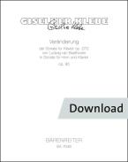 Sonate für Horn und Klavier op. 95 Download