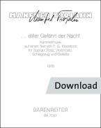 ...stiller Gefährt der Nacht 