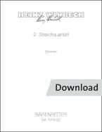 Zweites Streichquartett 'Tempi notturni' 