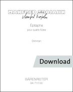 Epitaphe pour quatre flutes 