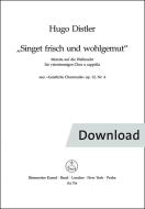 Singet frisch und wohlgemut op. 12/4 Download