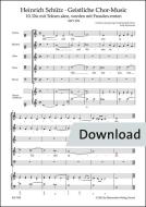 Die mit Tränen säen, werden mit Freuden ernten SWV 378 Download