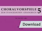 Choralvorspiele zum Evangelischen Gesangbuch 5 Download