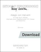 Adagio con interventi 