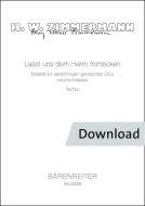 Lasst uns dem Herrn frohlocken Download