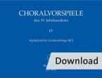 Choralvorspiele des 19. Jahrhunderts 4 Download