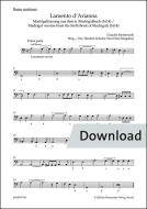 Lamento d'Arianna für 5 (Sing-)Stimmen (SSATB) und Basso continuo Download