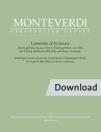 Lamento d'Arianna für 5 (Sing-)Stimmen (SSATB) und Basso continuo Download