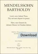 Herr, nun lässest du deinen Diener in Frieden fahren op. 69 Download