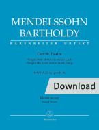 Der 98. Psalm op. posth. 91 MWV A 23 Download