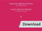 Leichte Orgelstücke des 19. Jahrhunderts 4 Download