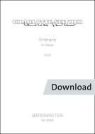 Itinéraire für Klavier Download